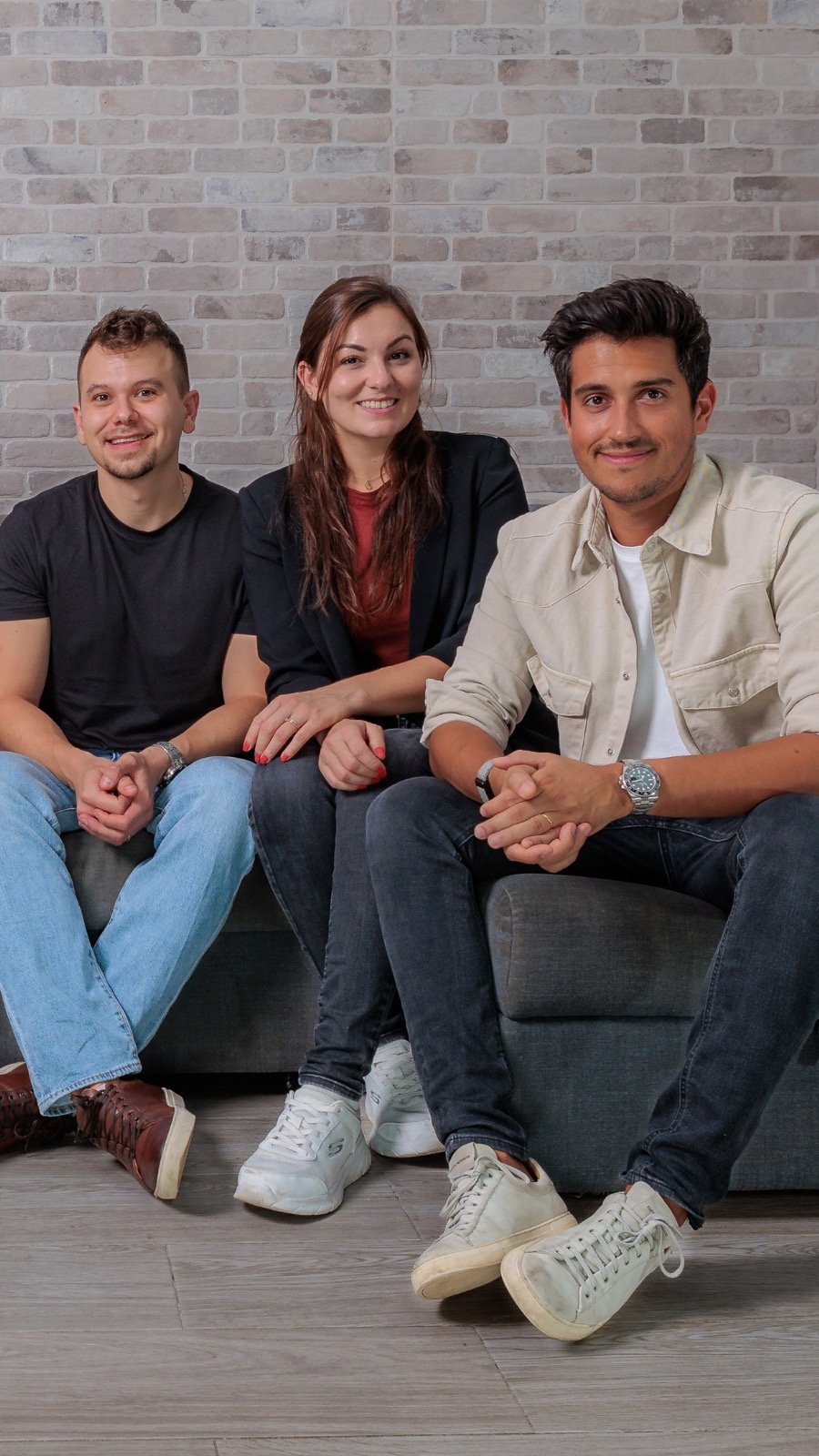 Daniel Klein, Larissa Klein und Julian Yogeshwar